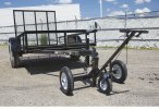 Heavy-Duty Adjustable Trailer Dolly with Brake