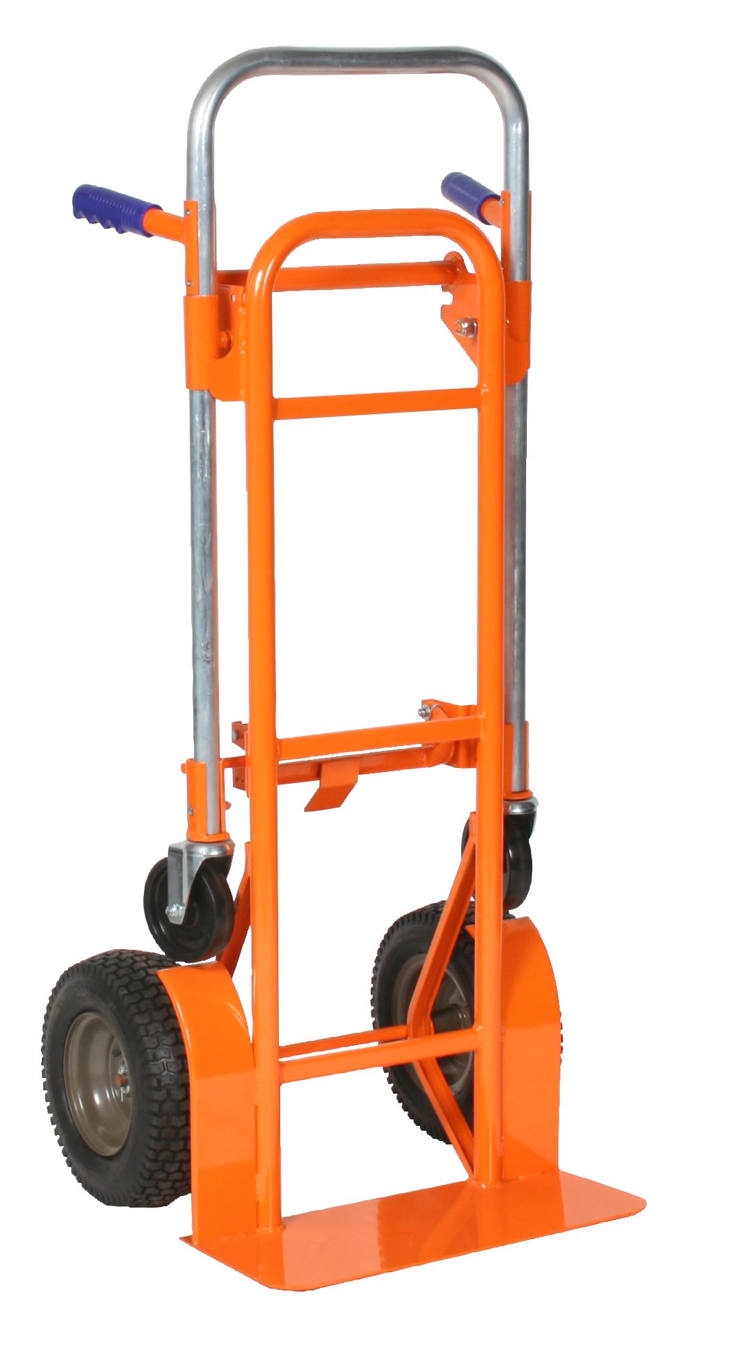 Hand Trucks R Us  Wesco Orange Crush Convertible Hand Truck  12 inch Wheels  Item: 272997
