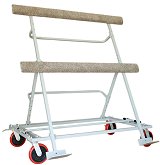 Heavy Duty Door / Window Warehouse Dollie Poly Casters