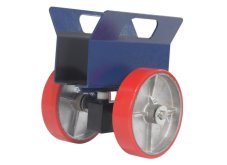 Steel Heavy Duty Adjustable Panel Dolly With Poly-On-Steel Casters