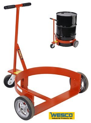 Wesco Spill-Less Open Drum Truck