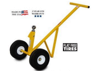 Hand Trucks R Us - Heavy Duty Steel Platform Cart 8 inch Pneumatic Wheels -  Item: SD2436N8