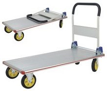 Folding Handle Platform Cart