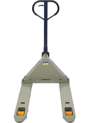 Wesco  Deluxe Adjustable Pallet Truck with 21" - 27" x 48"  Forks - 5500 lb. Capacity