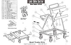 Assembly Instructions for Job Site Dollie style=
