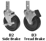 Caster Brakes