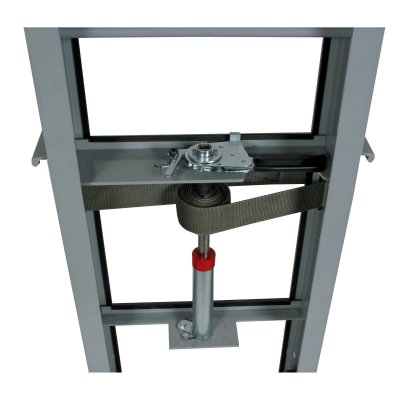 Steel Appliance Dolly with Swing Out and Ratchet Strap