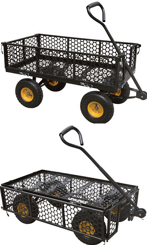 Strongway Jumbo Wagon — 48in.L x 24in.W
