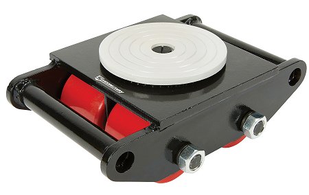 Machinery Mover with 360° Rotation, 13,000-Lb. Capacity, 4 Rollers