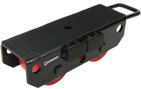 Machinery Mover, 4400-Lb. Capacity, 2 Rollers
