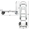 Heavy-Duty 63 inch Aluminum Convertible Hand Truck