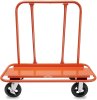 Orange Heavy Duty Drywall Sheet Cart