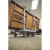 Industrial Cart with Carpeted Deck