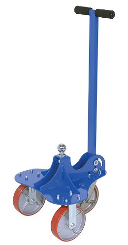 Steel Hitch Mover 3 Wheel with 1-7/8 In. Ball Diameter 2000 Lb Capacity Blue