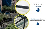 Steel Landscape Cart with Low Profile Tilt