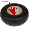 Replacement Wheel for Ball Carts (20LE, 20GP, 22LE, and 22GP) - RWLE