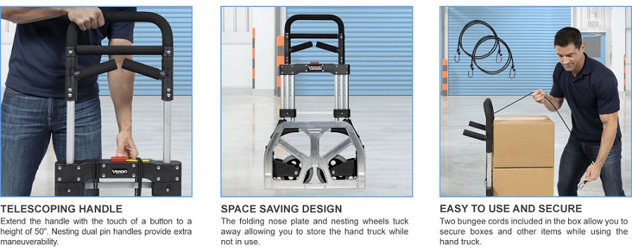 Tuff Max Mover Folding Hand Truck