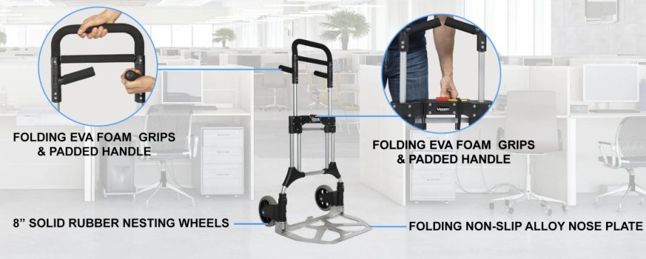 Tuff Max Mover Folding Hand Truck