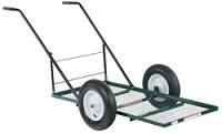 Steel Landscape Cart with Low Profile Tilt 53 In. x 35-1/4 In. x 45 In. 500 Lb. Capacity Green