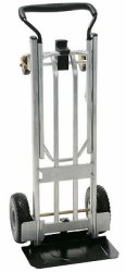 Cosco 3-in-1 Folding Series Hand Truck Platform Cart with Flat-free Wheels