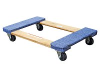  Hardwood Carpet End Dolly 30 In. x 18 In. x 5-3/4 In. 900 Lb. Capacity