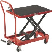 Hydraulic Table Cart — 500-Lb. Capacity