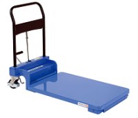 Vestil Low Profile Scissor Cart AutoShift, Capacity 400 lb - CART-400-LP-AS