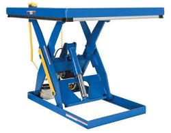 Vestil Electric Hydraulic Scissor Lift Table 1000 Lb Load 48