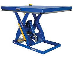 Vestil Electric Hydraulic Scissor Lift Table 3000 Lb Load 48